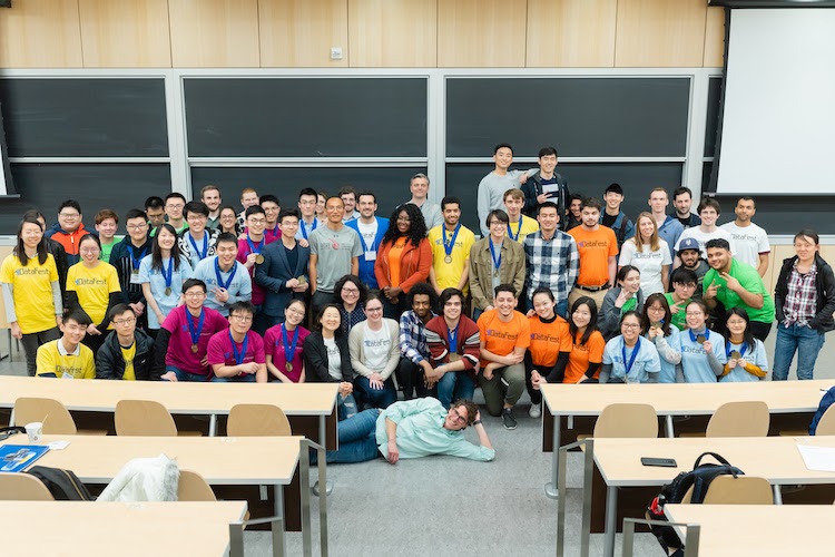 group photo datafest