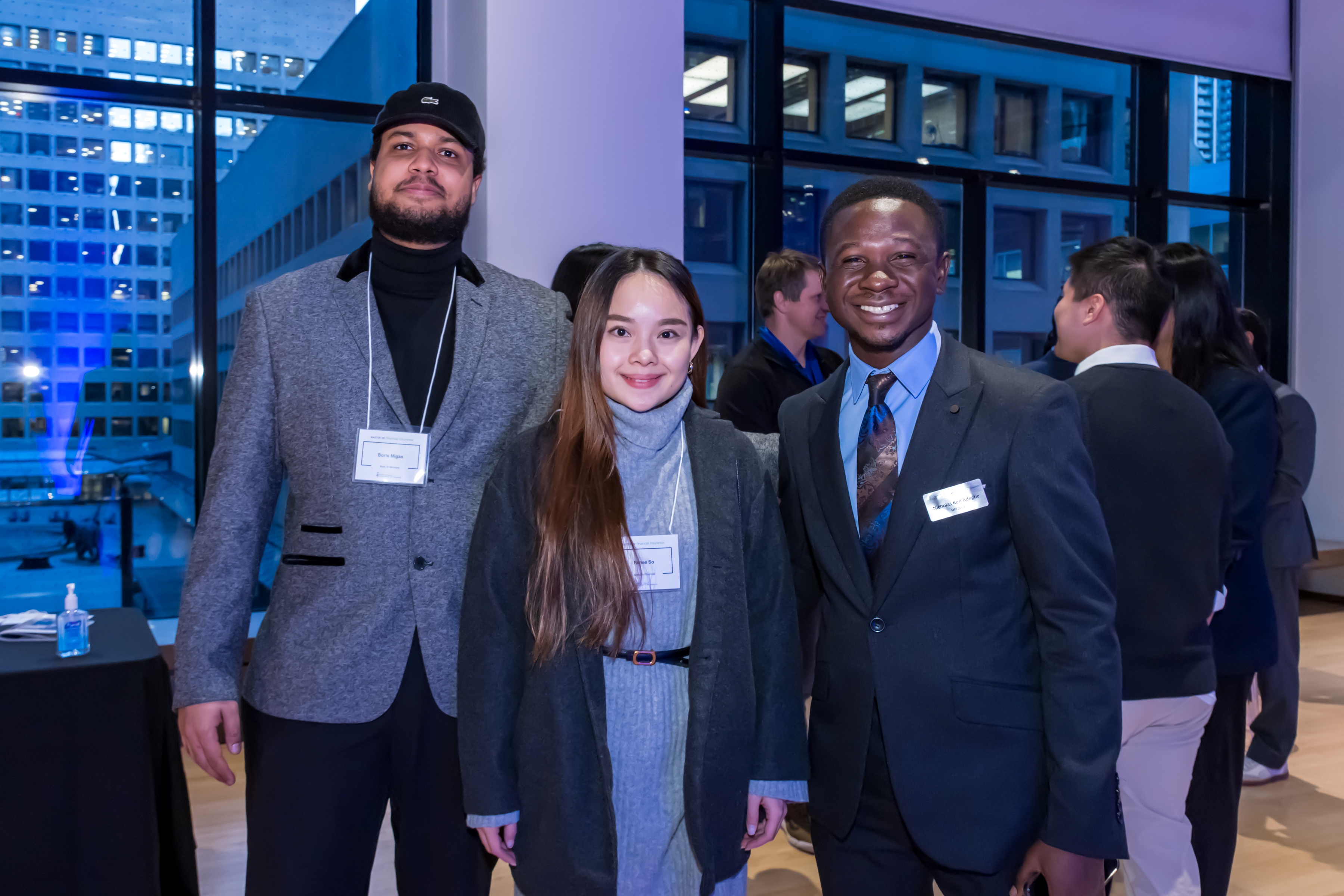 Students at MFI Recption 2024