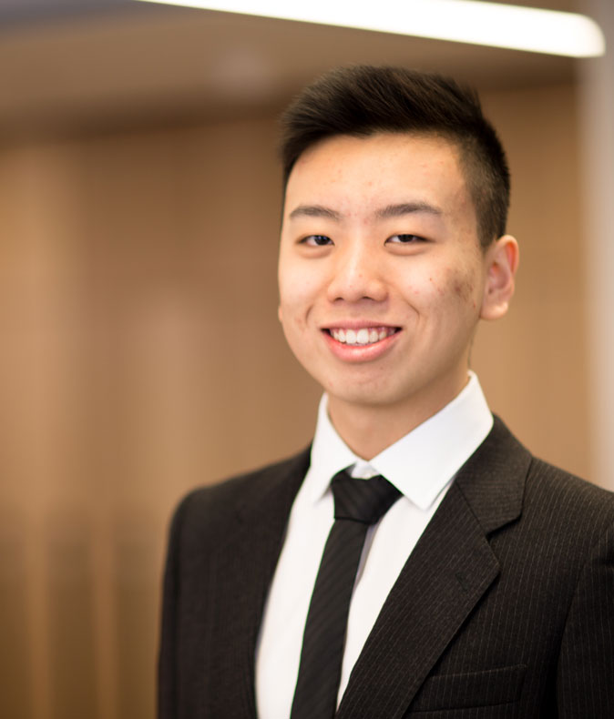 Profile photo of actuarial science alumni Victor Wang