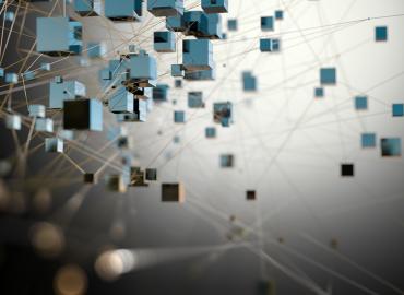 Image of an installation representing data science