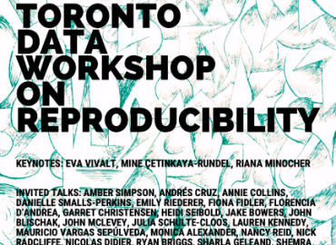 Toronto Data Workshop on Reproducibility poster